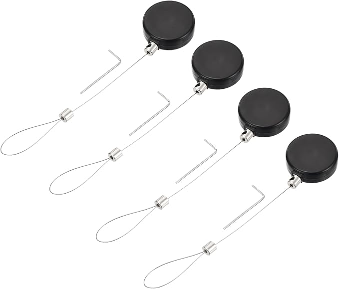 MECCANIXITY 1.8 ft Retractable Cable Lock by MECCANIXITY