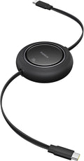 Baseus USB C to USB C Cable, 100W 6.6ft Retractable USB C Fast Charging Cable by Baseus