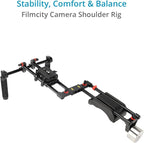 Shoulder Rig Kit w Matte Box & Follow Focus - Image 3