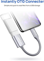 JSAUX USB C to USB Adapter, USB Type C Male to USB 3.0 Female OTG Cable - Image 5
