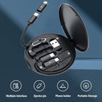 USB C Adapter Cable Kit, Data Transfer Contains Card Slot - Image 2
