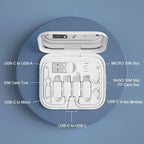 USB-C to USB Adapter, USB C to Lighting Cable Box Contains Makeup Mirror/USB C - Image 4