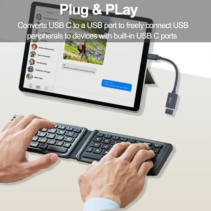 USB C to USB 3.2 Adapter, Transfer up to 10Gbps, Type C to USB(Male-Female OTG - Image 7