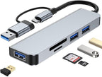 VIENON 5 in 1 Aluminum USB-C Hub by vienon