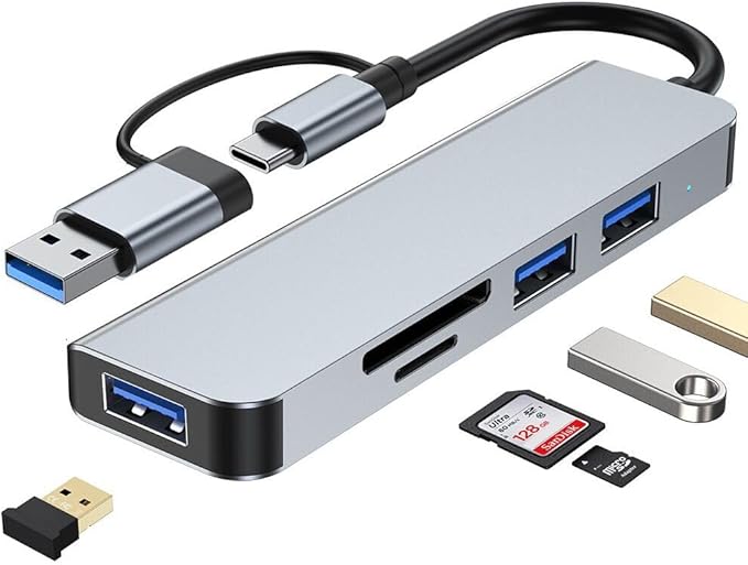 VIENON 5 in 1 Aluminum USB-C Hub by vienon