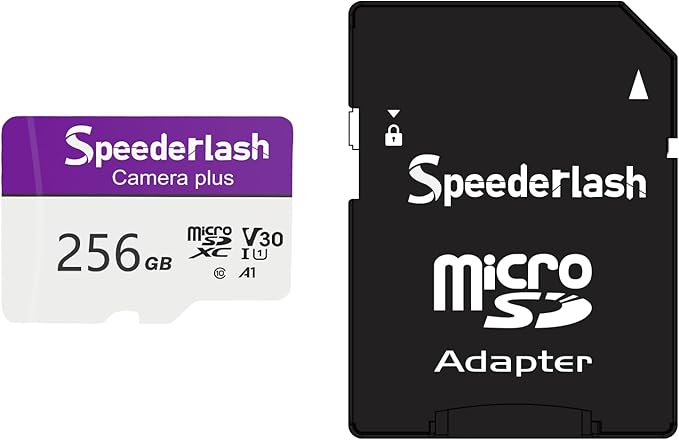 Micro SDXC Memory Card 256GB by Speederlash
