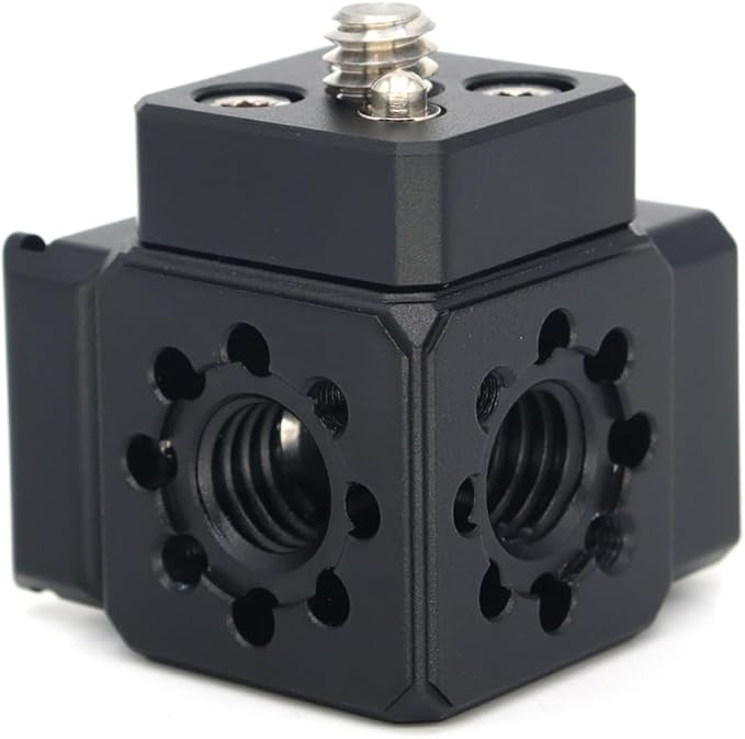 Camera Hot Shoe Extension Bracket Cold Shoe Mounts - Image 3