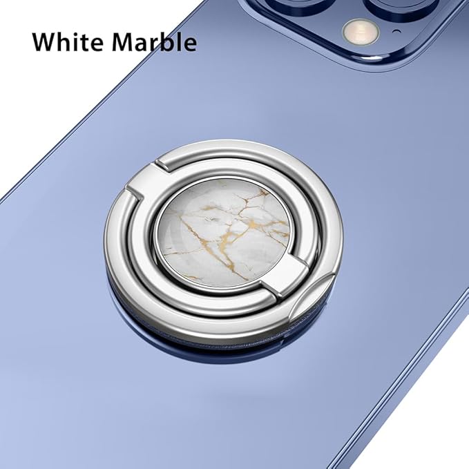 Phone Grip, Phone Ring Holder Finger Kickstand, Foldable & Adjustable Double - Image 2