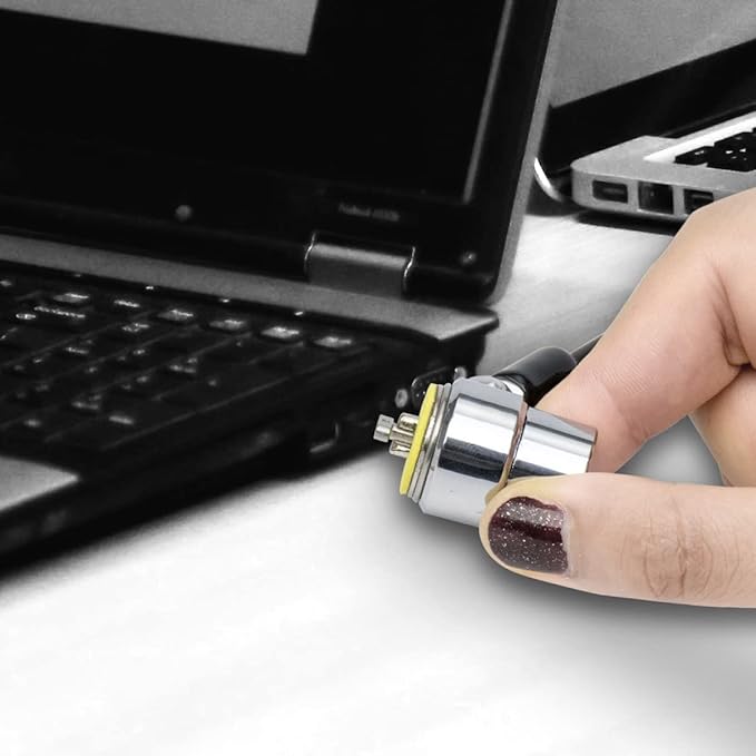 I3C Laptop Cable Lock Hardware Security Cable Lock Anti Theft Retractable Lock - Image 3