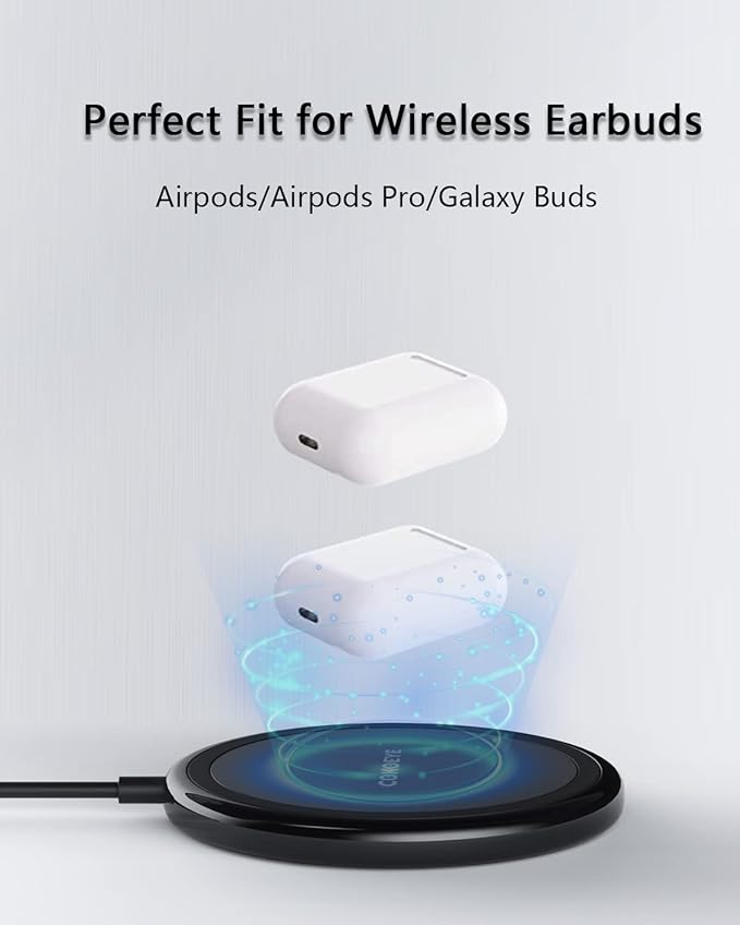 Wireless Charger, 15W Max Fast Wireless Charging Pad 2-Pack Compatible - Image 7