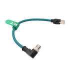 Ethernet Right Angle M12 8 Pin X-Coded RJ45 CAT-7e GigE High Speed Cable - Image 7