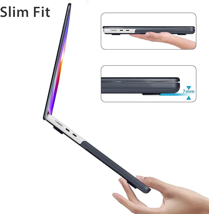 Compatible with MacBook Air 13.6 inch Case 2025 2024 2023 2022 Release M4 A3240 - Image 4