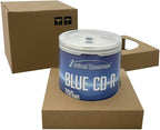 Blue AZO CD-R 700MB 52X Shiny Silver Blank Recordable Media Disc - Image 2