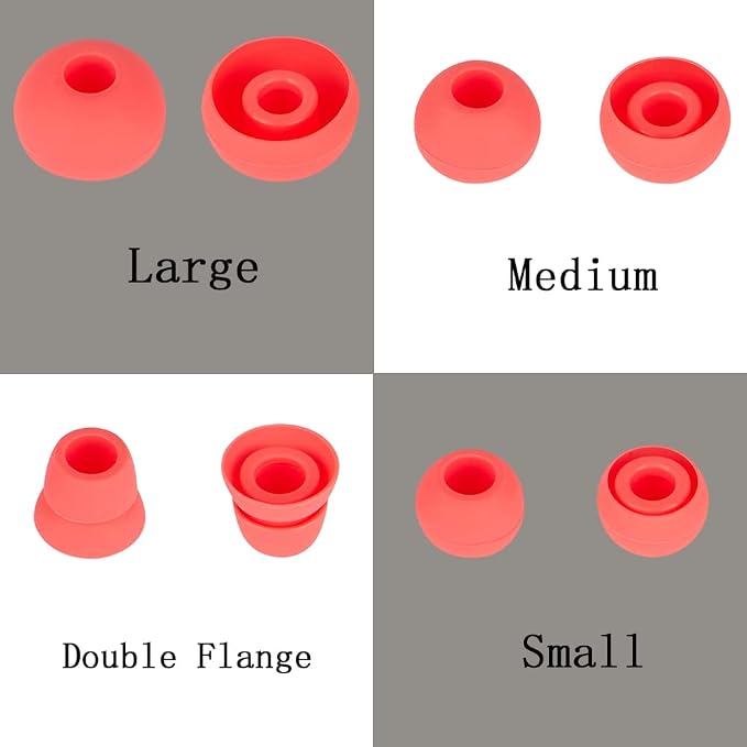 Replacement Earbud Tips Eargels Earpads Compatible - Image 3