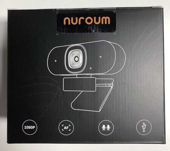 NUROUM V15AF 2K Webcam for PC, 1080p 60FPS AutoFocus Web Camera - Image 10