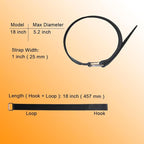 18 inch Extend Cable Strap and Adjustable Securing Strap - Image 2