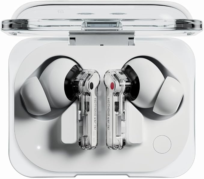 Nothing Ear Wireless Earbuds, 45dB Hybrid Noise Cancelling Earbuds, Hi-Res Audio - Image 6