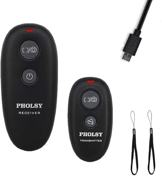 PHOLSY Wireless Shutter Release Camera Remote Control by PHOLSY%C2%AE