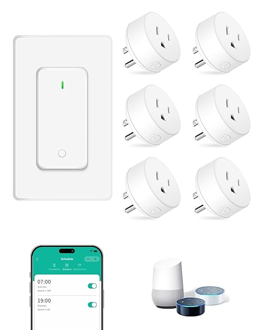 NineLeaf Smart Plug, WiFi Smart Plugs Work by NineLeaf