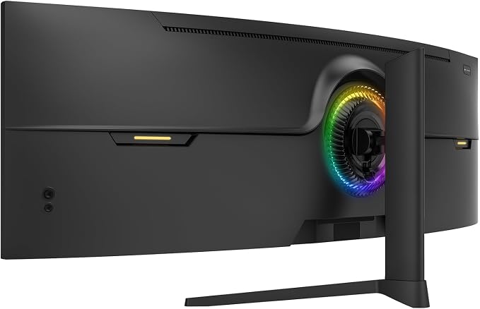 CRUA 49" Curved Gaming Monitor | DFHD, 144Hz/165Hz, AMD FreeSync, 120% sRGB - Image 3