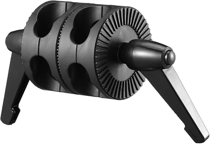 Dual Head Grip Swivel Clamp Head Holder Bracket Compatible - Image 5