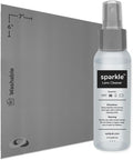 Sparkle Anti-Reflective Lens Cleaner Spray kit | 2oz Glasses Cleaner Spray + by OPTIPAK