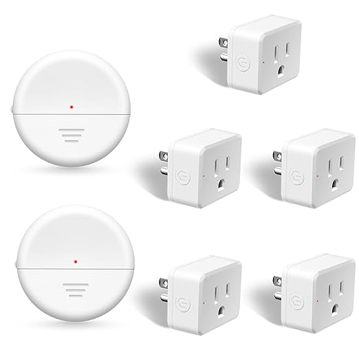 NineLeaf Wireless Motion Sensors Plug, PIR Sensor Outlet by NineLeaf