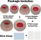 Earbud Tips Replacement Earbud Tips Earbud Replacement Tips Headphone Earbud - Image 2