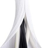 6.6ft - 2/3 inch White Cable Sleeve, Cable Organizer by ZhiYo