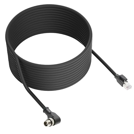 Alvin's Cables M12 X-Code 8 Pin Male to RJ45 Ethernet Cable - Image 5