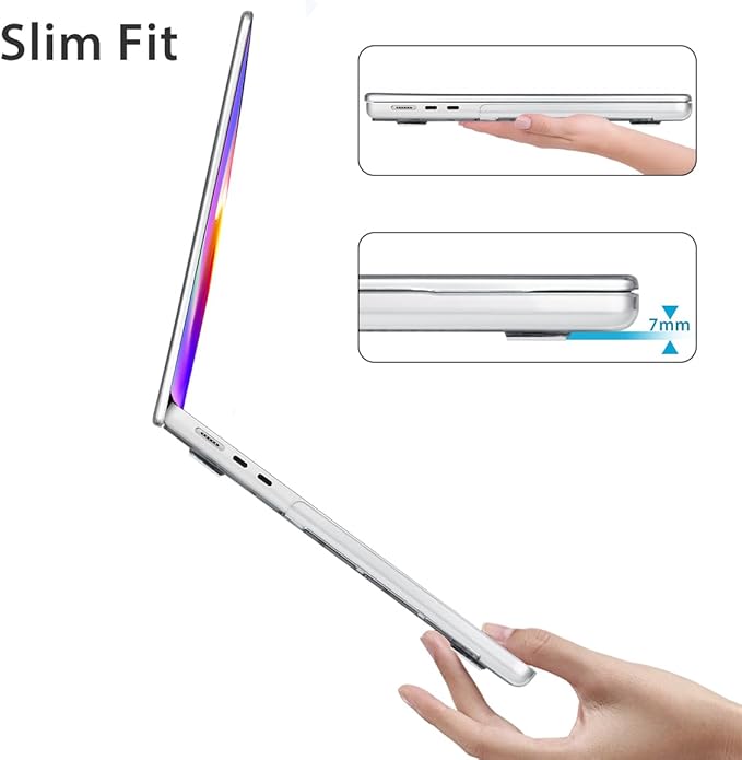 Compatible with MacBook Air 13 inch Case 2025 2024-2022 M4 A3240 M3 A3113 M2 - Image 4