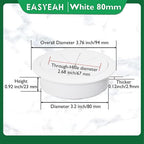 2 Pcs Desk Grommet 3-1/8" / 80 mm, Desk Hole Cover - Image 9