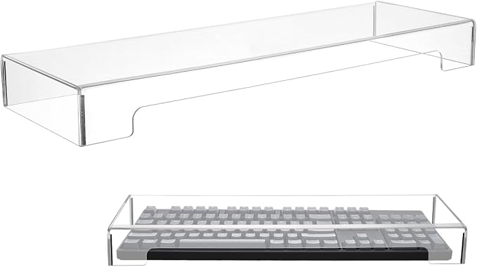 DOITOOL Acrylic Computer Keyboard Cover, Mechanical Keyboard Dust Cover by DOITOOL