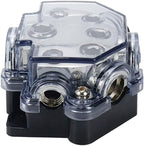 2pc Power Distribution Block Car Audio 1 in 5 Ways Out Car Audio Distributions - Image 8