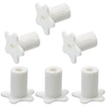 6pc Starlink Cable Grommet 5/8" Silicone Waterproof Wall Hole Pass Through by EASYEAH