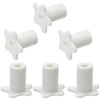 6pc Starlink Cable Grommet 5/8" Silicone Waterproof Wall Hole Pass Through by EASYEAH