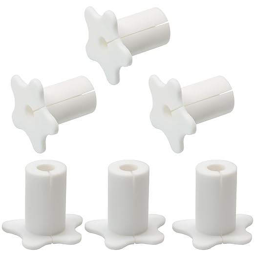 6pc Starlink Cable Grommet 5/8" Silicone Waterproof Wall Hole Pass Through by EASYEAH