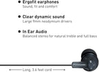 Panasonic ErgoFit Wired Earbuds, 3.5mm Jack In-Ear Headphones Wired - Image 3