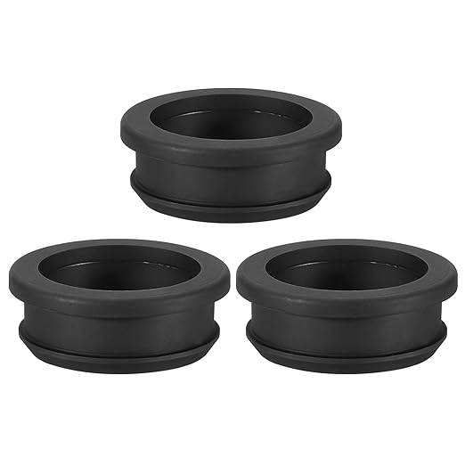 PATIKIL 38.6mm / 1-1/2 Inch Drill Hole, 1-1/4 Inch ID Rubber Grommets by PATIKIL