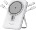 Wireless Portable Charger 10000mAh, Magnetic Power Bank by TXQX