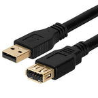 Cmple - USB 3.0 A Male to A Female Extension Gold Plated Cable - 1.5FT by Cmple
