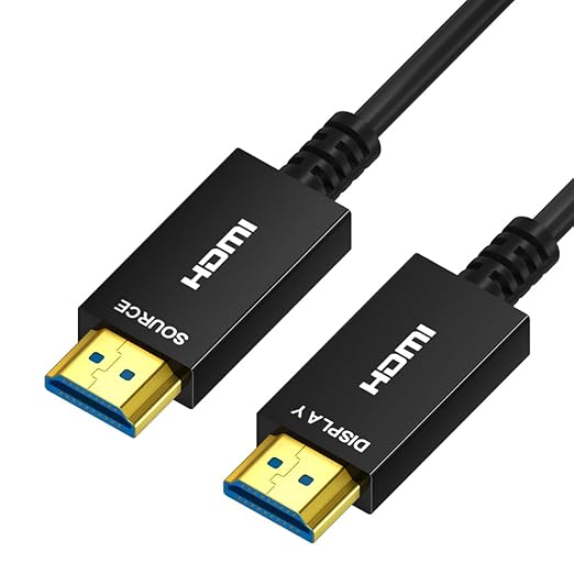 8K HDMI Fiber Optic Cable 100ft, 4K120 8K@60Hz HDMI 2.1 Cable, 48Gbps Ultra by techfollower