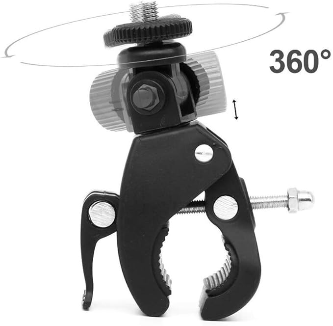 Camera Super Clamp with 1/4"- 20 Threaded Head Compatible - Image 3