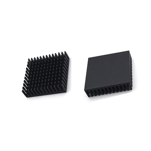 Aluminum Heatsink Chipset Heat Radiator Cooling Fin Heatsink 40mm x 40mm x 11mm - Image 2