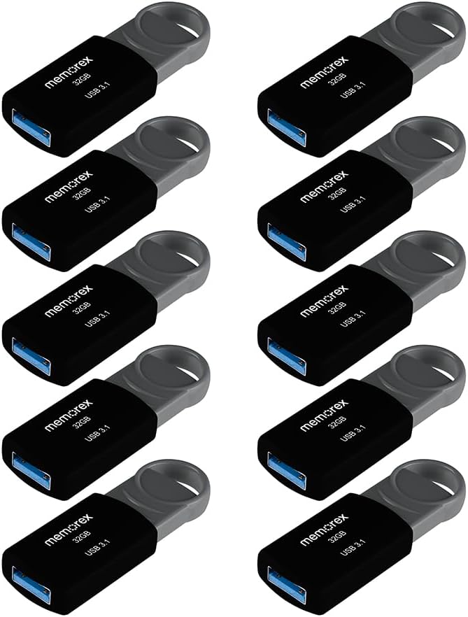 32GB Memorex USB 3.1 Flash Drive – Transfer Speeds Up to 10x Faster Than USB 2.0 - Image 2