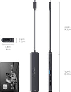 LENTION USB C Hub with 100W Charging, 4K@60Hz HDMI, Dual Card Reader, USB 3.0 & - Image 9
