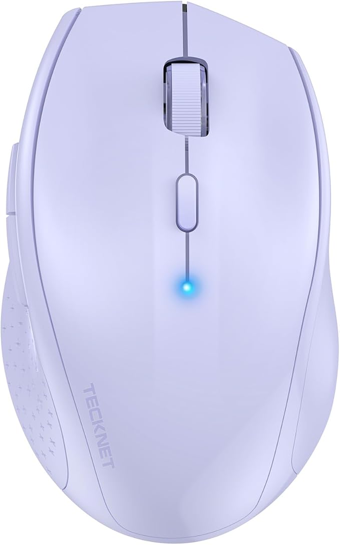 TECKNET Bluetooth Mouse, 4800 DPI Wireless Mouse, 2-Year Battery 6 Adjustable by Tecknet