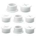 Desk Grommet, 3/4 in 20 mm Silicone Rubber Grommets, Flexible Wall Cord Pass by BOPOREAE