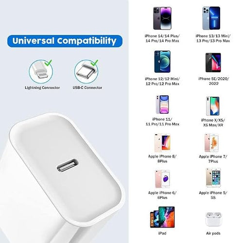 10FT iPhone Charger, iPhone 14 Fast Charging Block, Long 10Feet Fast Apple - Image 2