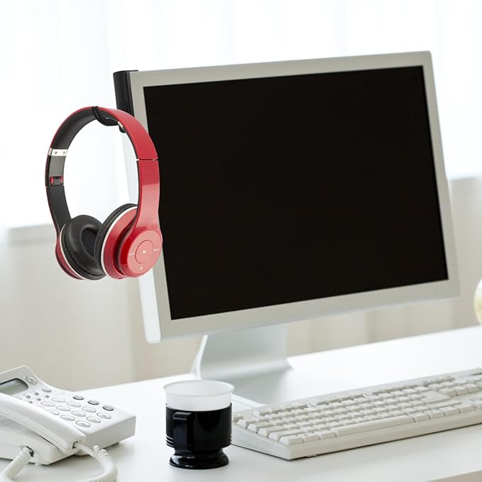 Angoily 20 Pcs Headphone Hook, Self Adhesive Plastic Computer Gaming Headset - Image 8